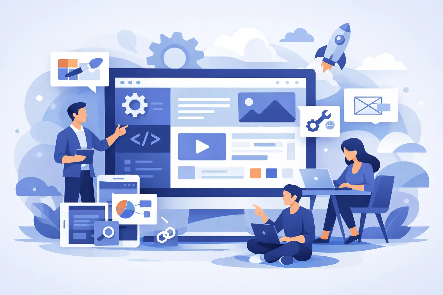 What a Custom Web Development Agency Builds