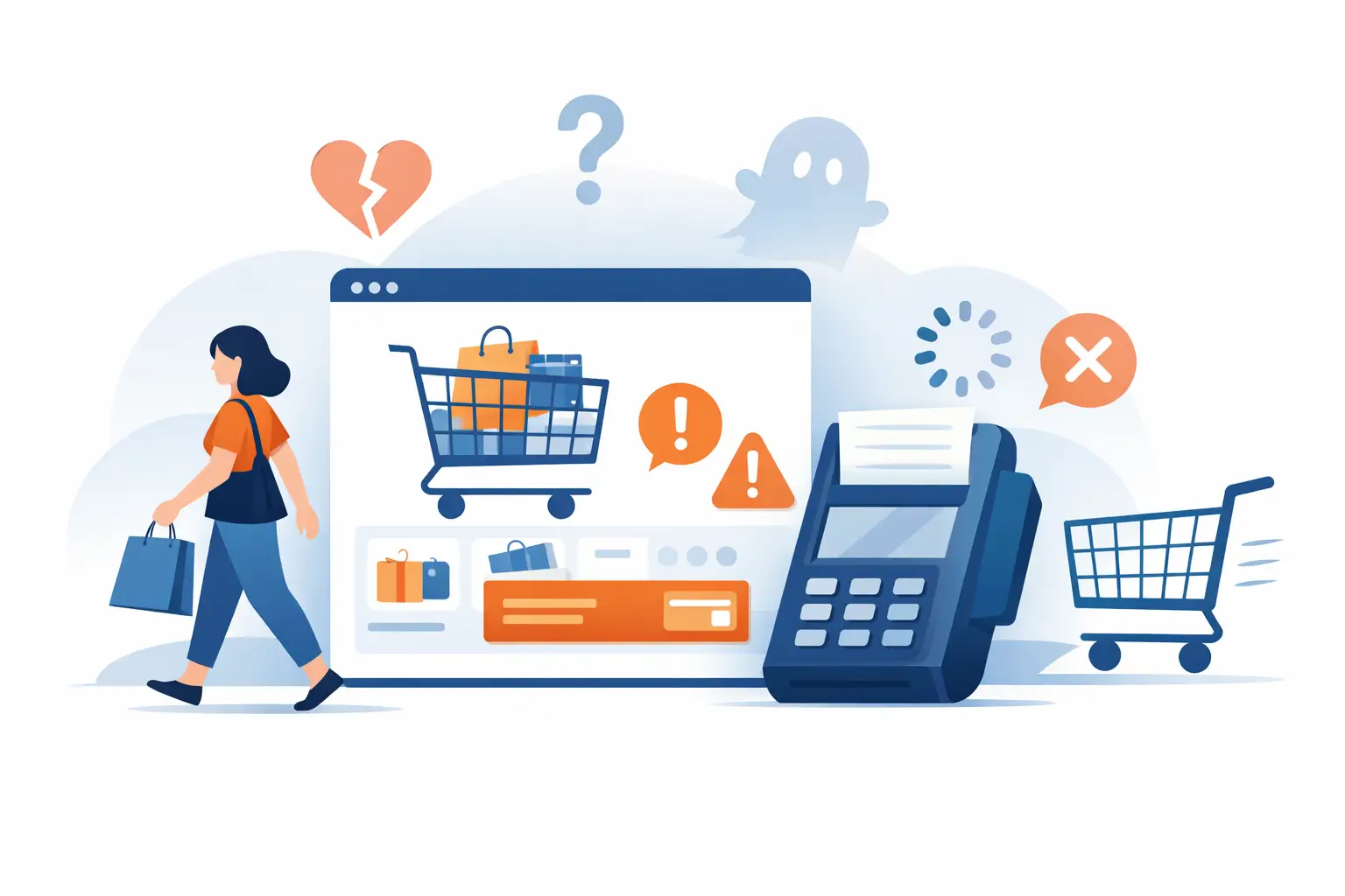 Why Shoppers Abandon Shopping Carts at Checkout